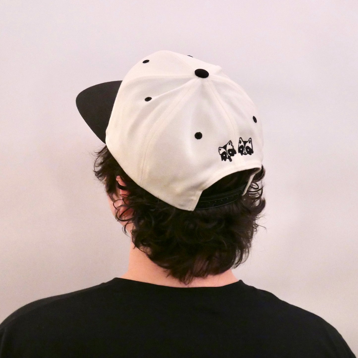 Cookies N Crème raccoon snapback